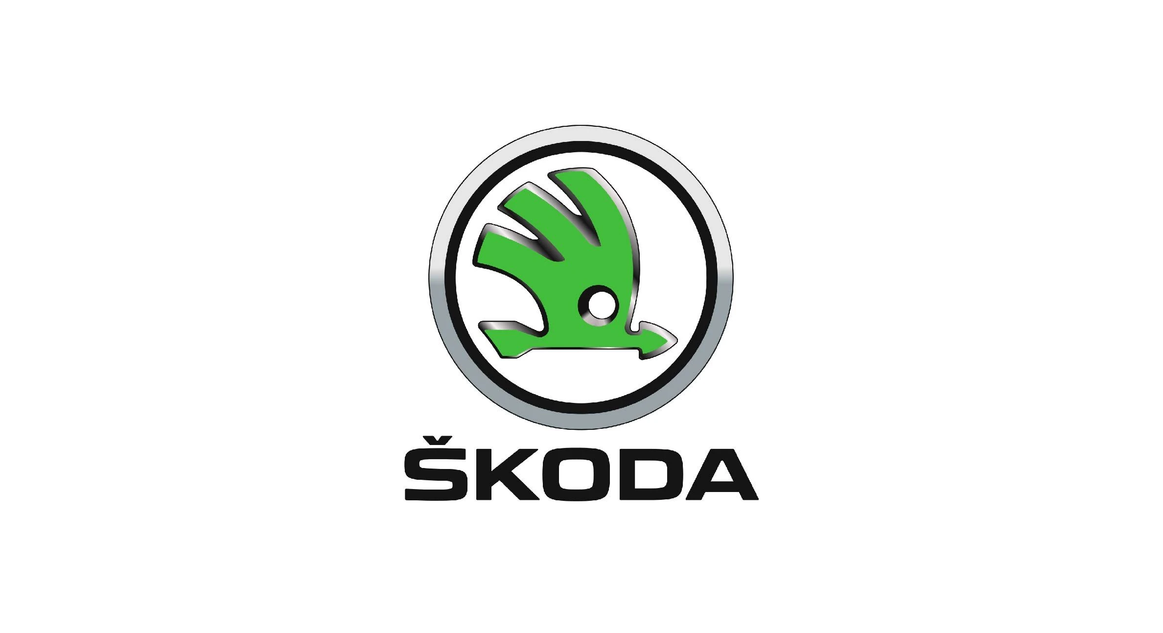 Skoda car brand logo