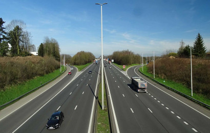 Snelweg in Brussel